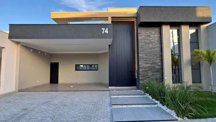 Casa em Condomínio para Locação em Álvares Machado, 3 dormitórios, 1 suíte, 1 banheiro, 2