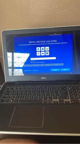Notebook usado bateria viciada