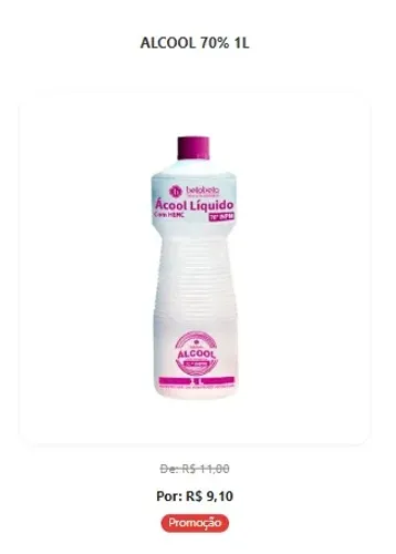 ALCOOL 70% 1L