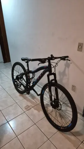 Bicicleta Colli Aro 29 Paris Freio A Disco Rapid Fire Cor Preto + acessórios