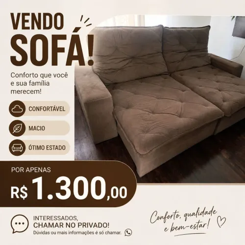 Sofá retrátil