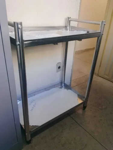 Carrinho inox