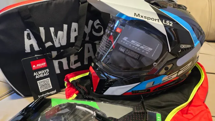 Capacete LS2 Mx701 Explorer Carbon TAM 60