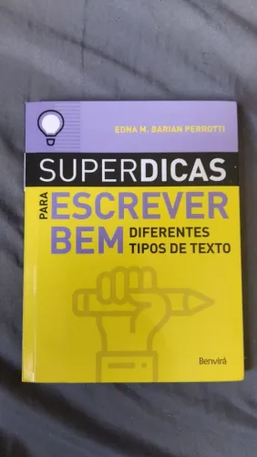 Livro Superdicas para Escrever Bem - Edna Perrotti