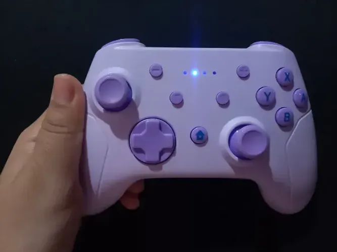 Controle Joystick 2.4g Gamepad Bluetooth Para Switch Pc Ios