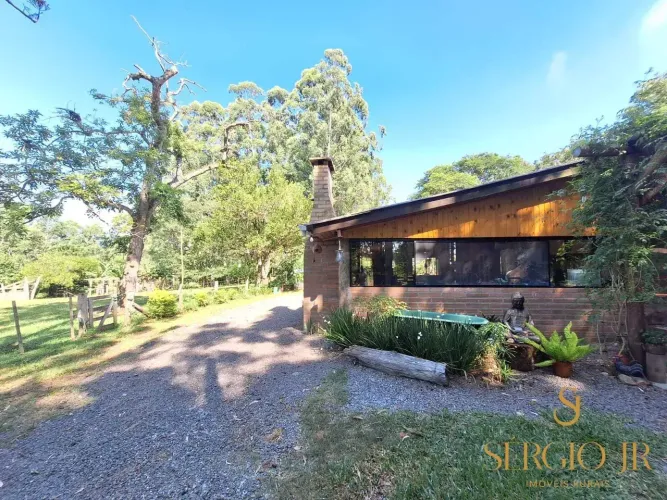 Propriedade com 3,8ha, casa, galpão, açude em Triunfo - Turismo rural