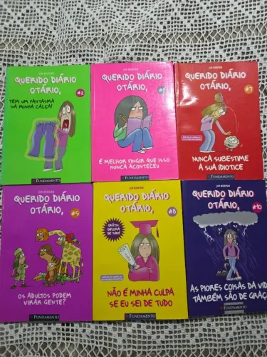 coleção querido diário Jim Benton 13 livros