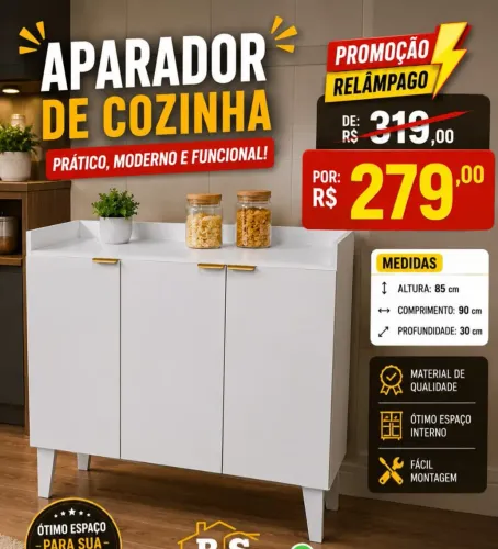 Aparador Buffet em MDF