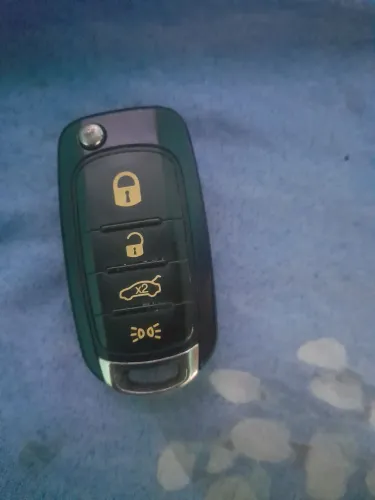 Chave canivete Fiat nova 