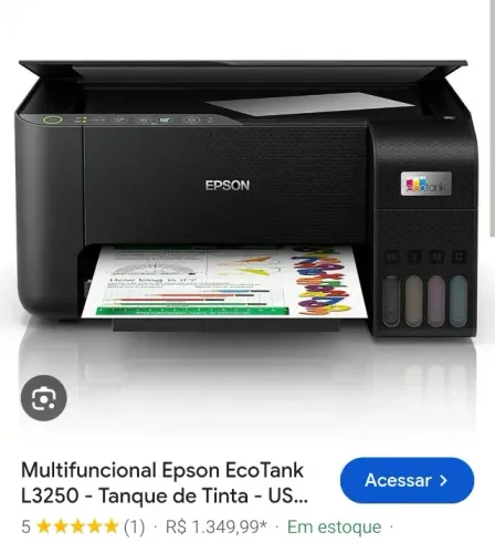 Multifuncional EPSON SEM novo