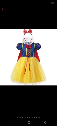 Fantasia infantil menina 