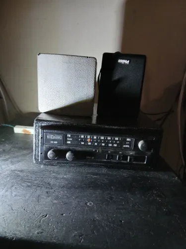 Rádio de carro antigo motô radio