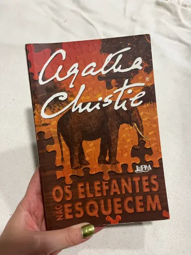 Livro Os Elefantes Não Esquecem - Agatha Christie