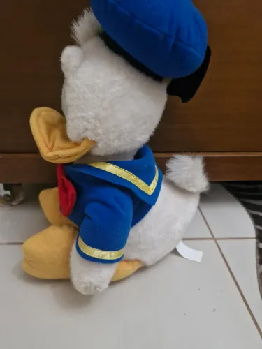 Pelúcia antiga pato donald anos 90  Disney - no estado
