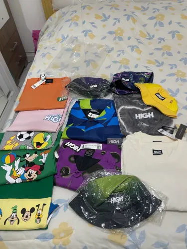 Pack High Company Jaqueta Camiseta Bucket
