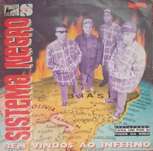 Lp Sistema Negro Bem vindo ao Inferno