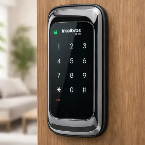 Fechadura Digital De Sobrepor Intelbras Fr 101 ( produto novo)