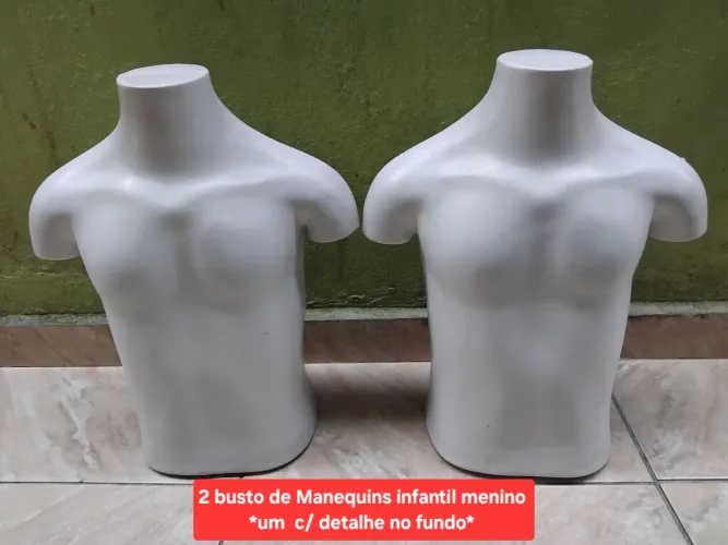 Bustos de manequins infantil menino