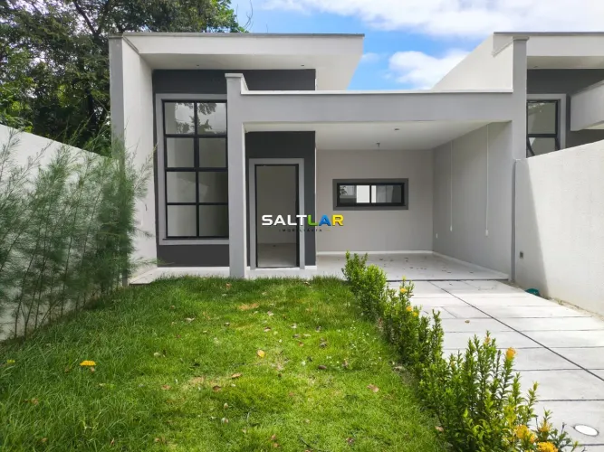 Casa plana com arquitetura moderna e pé direito elevado - Lagoa Redonda