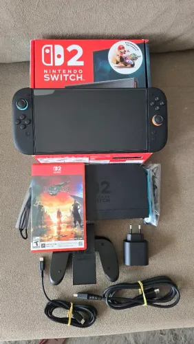 Nintendo Switch 2 Nacional Com Jogo