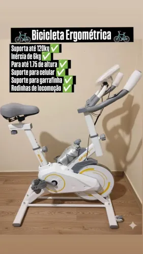 Bicicleta ergométrica nova
