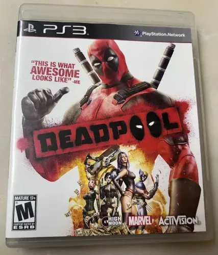 Deadpool ps3 americano com manual