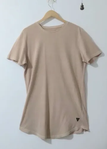 Camiseta Long Areia Youcom Tam PP<br> TA