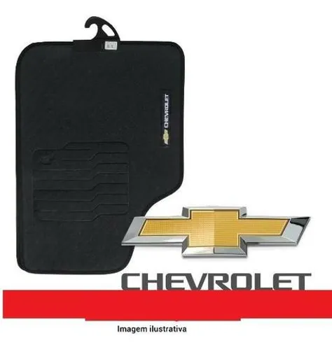Jogo de Tapete Automotivo Wave Universal 4 peças Chevrolet vários pxgjp ijmwd