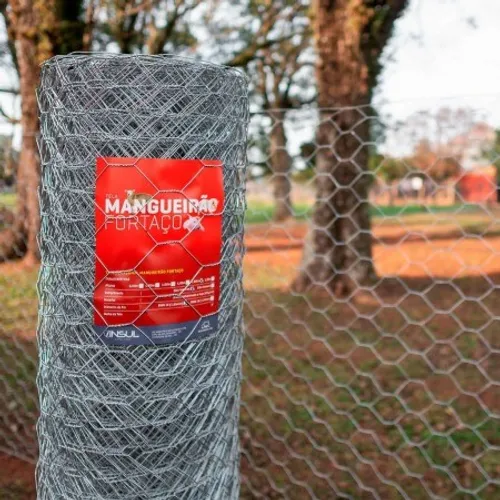Tela Mangueirão 1,2m fio 18 rolo R$ 570,00