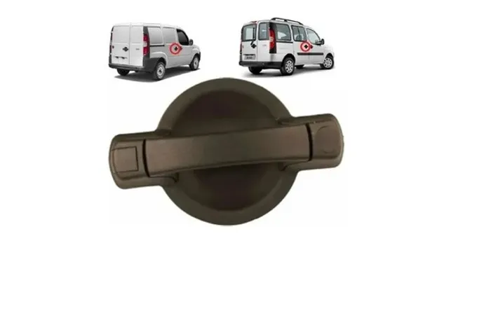 Macaneta Externa Porta Lateral Sem Miolo Chave Doblo Direito 