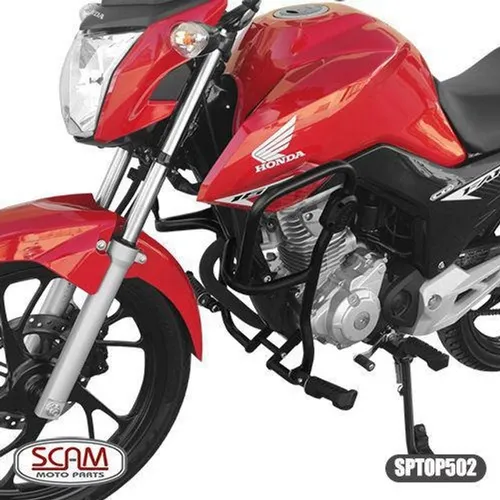 Protetor Motor Carenagem Titan Cg 160 16+ Com Pedaleira Scam.  (Entrega Gratis)