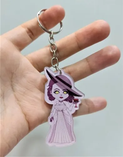 Chaveiro de Acrílico Dimitrescu 5 cm