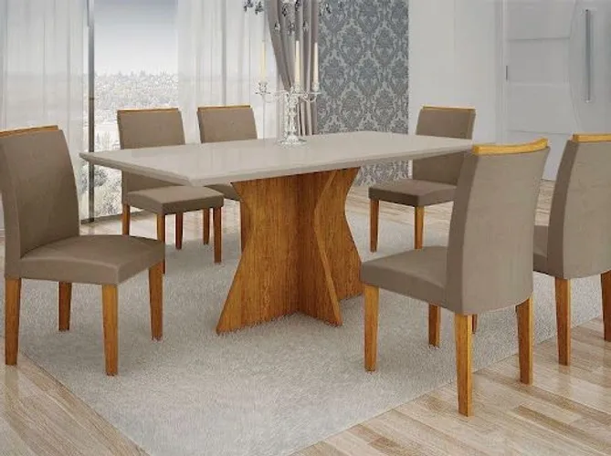 SUPER DESIGN MESA 6? CADEIRAS R7 OFERTA !!!