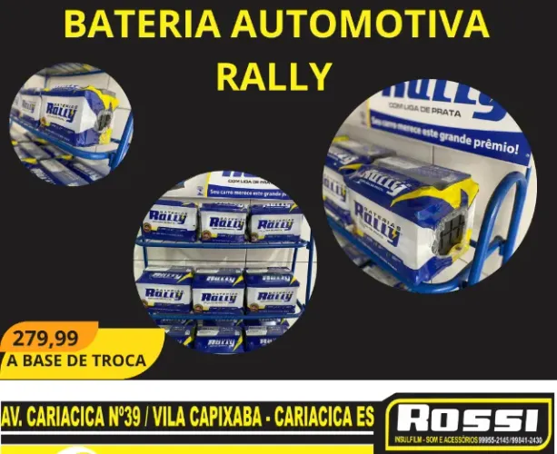 Bateria Automotiva Marca Rally Bep - Bep 60D