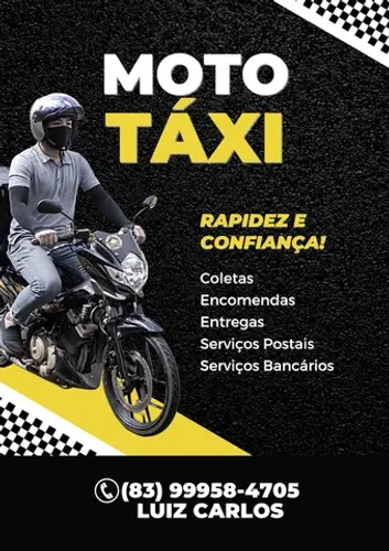 Moto Uber disponível