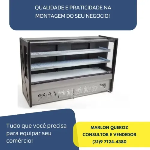 Balcao Refrigerado 2 Metros Polar Platinum Novo