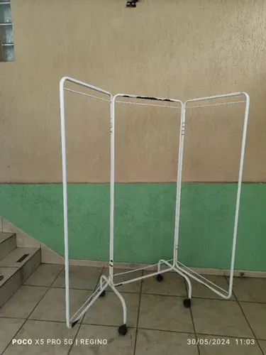 Biombo em aço 1,80mx 1,80m