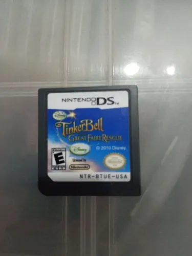 Tinker Bell great fairy rescue jogo Nintendo DS game americano 