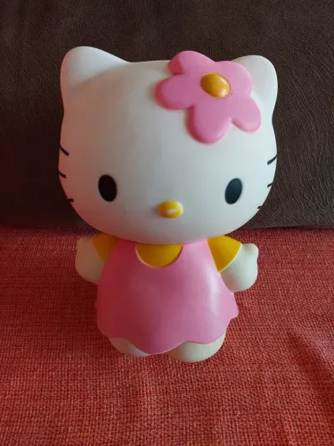 BONECA ANTIGA HELLO KITTY VINIL GROW SÓ VENDA 