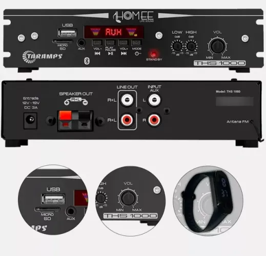 Receiver taramps THS 1000 100 Watts