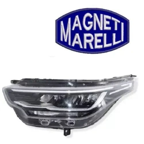 Farol Principal  Fiat Nova Strada Com Led M. Marelli 2021/2023