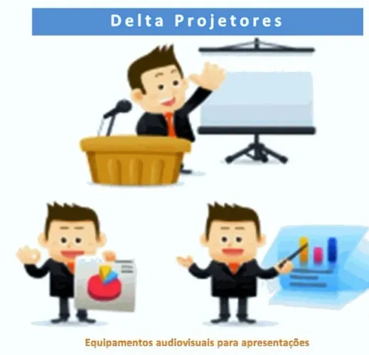 Locação de Projetor Profissional e Telão"