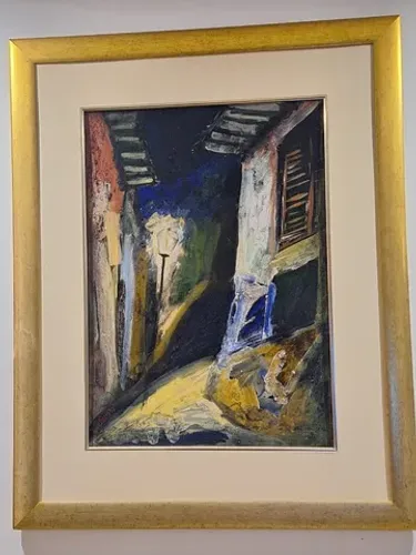 Tela pintura à óleo. Medidas: 1,0m x 0,79 cm. Comprada em galeria de arte em BH