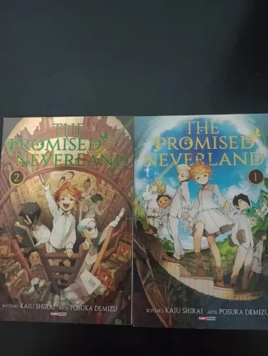 Kit Mangá - The Promised Neverland - Vol. 1 e 2 - Panini