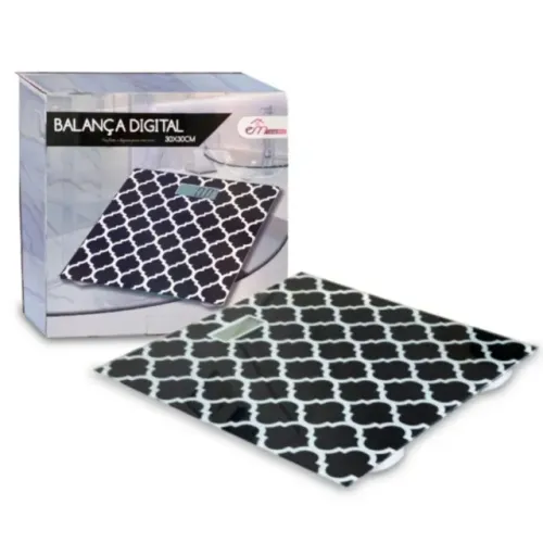 Balança Digital Vidro Temperado 180kg Banheiro Academia PromoçãoAproveite