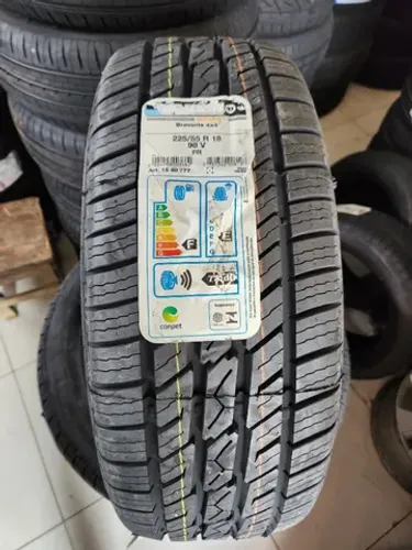 Pneu aro 18 225 55 18 Continental Barum novo original garantia e Nota fiscal .