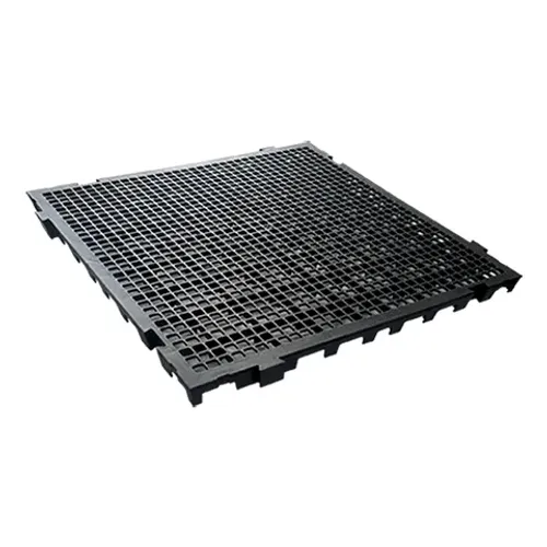 Estrado Plástico 50x50x3cm Preto 