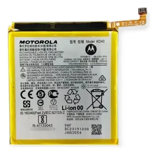 Bateria Motorola Moto G8 Plus Xt2019-2 Kd40