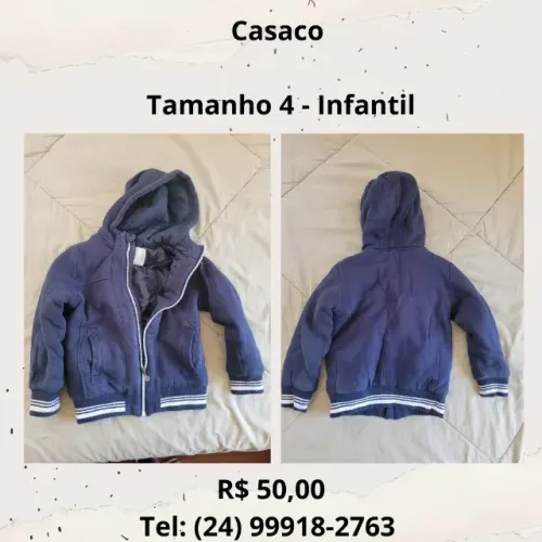 Casaco Infantil 
