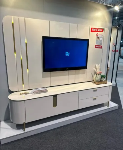Painel + Bancada Rack TV 75"